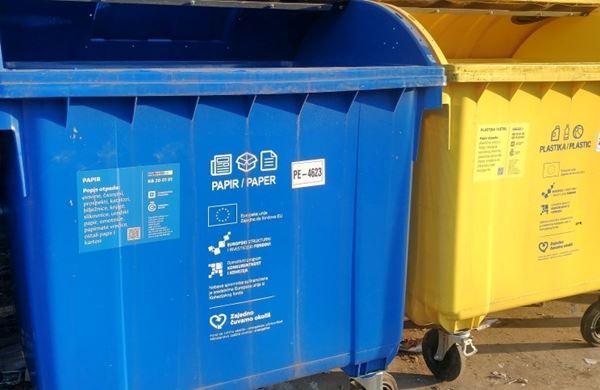 Obavijest korisnicima o privremenom postavljanju kontejnera